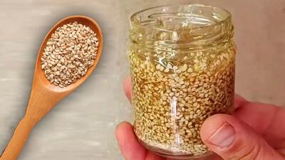  روش مصرف کنجد برای درمان پوکی استخوان / روزانه یک قاشق چایخوری