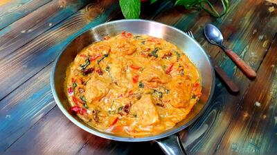  طرز تهیه خوراک مرغ توسکانی خامه ای / دستور ساده و خوشمزه برای یک غذای خاص