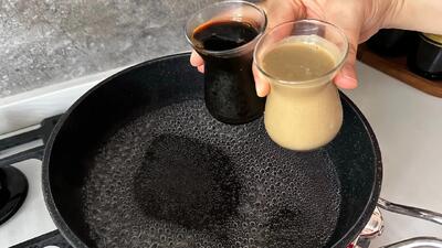  فقط با شیره و ارده، یه دسر شگفت انگیز درست کن/ راز دسر سنتی مادربزرگ