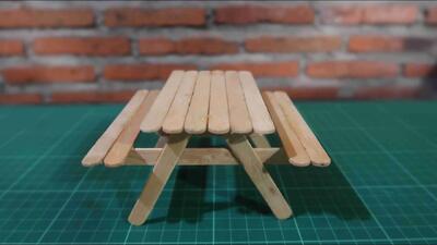  آموزش ساخت میز و نیمکت پیک نیک با چوب بستنی !