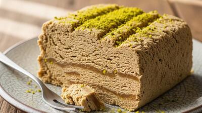  طرز تهیه حلوا شکری مقوی با کنجد در خانه