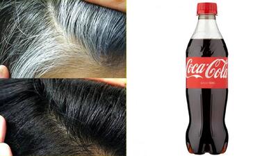  دیگه نوشابه نخورید / از بین بردن سفیدی مو با نوشابه فقط در ۴ دقیقه