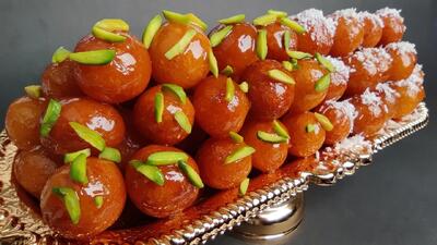  طرز تهیه بامیه عربی بدون نیاز به قیف و ماسوره / خیلی سریع درست میشه