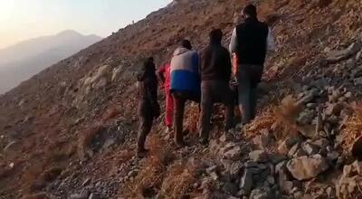 ببینید | نخستین تصاویر از صحنه حادثه سقوط رضا امیرخانی