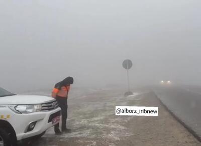  آغاز بارش برف در ارتفاعات البرز