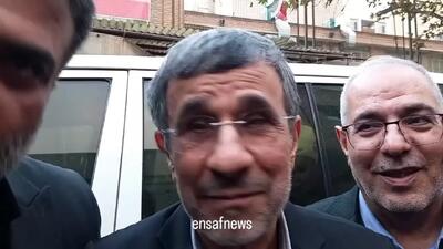  محافظ احمدی‌نژاد: مصاحبه نکنید بهتر است!