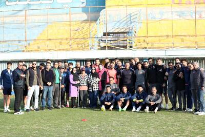  حضور پررنگ و ویژه روشندلان در تمرین شمس‌آذر