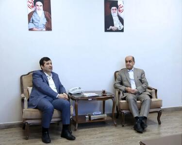  دیدار هادی حق شناس با احمد دنیامالی/ هم افزایی برای ساخت استادیوم جدید و بازسازی اماکن ورزشی