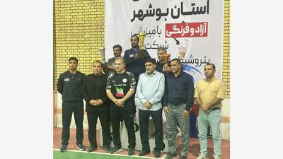  برگزاری مسابقات قهرمانی کشتی آزاد و فرنگی