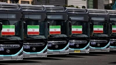  ۱۱۰ اتوبوس برقی در راه تهران/ تلاش برای تأمین ارز واردات ۲ هزار اتوبوس تا پایان سال