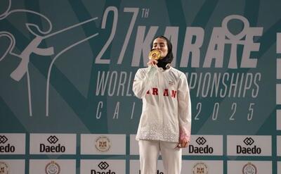  تاریخ‌سازی دختر کاراته ایران در جهان در شب پیروزی استقلال با دستان طلایی آدان