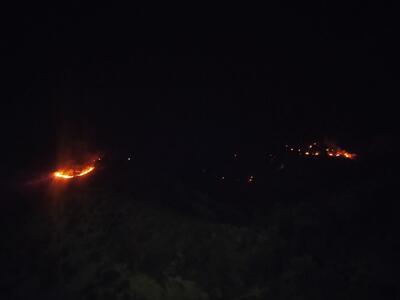  خسارت ۱۰۰ میلیارد ریالی آتش‌سوزی در «بندرگروک» سیریک هرمزگان