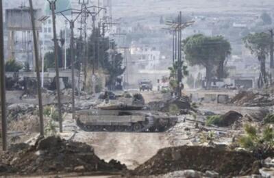  ورود تانک‌ها و خودروهای زرهی ارتش رژیم صهیونیستی به جنوب سوریه