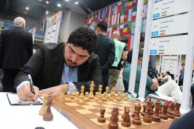  مقصودلو در جمع ۳۰ شطرنج‌باز برتر دنیا