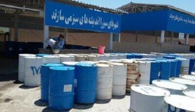 جمع‌آوری و امحای پسماندهای خطرناک در شرکت گاز سیستان و بلوچستان