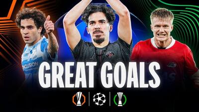  گلهای برتر دور پنجم لیگ قهرمانان اروپا، لیگ اروپا و لیگ کنفرانس اروپا