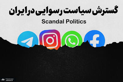  گسترش سیاست رسوایی در ایران