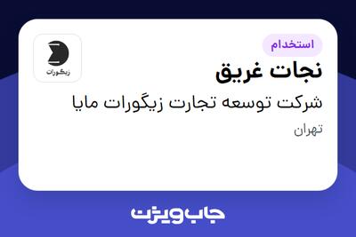  استخدام نجات غریق - آقا در شرکت توسعه تجارت زیگورات مایا