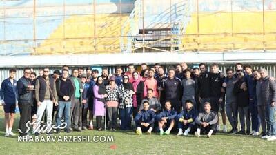  حرکت قشنگ برای جبران کار زشت بعد از بازی پرسپولیس! +عکس