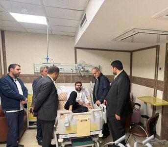  تصویر خاص از عیادت پزشکیان از سقاب اصفهانی - مجله اینترنتی کولاک