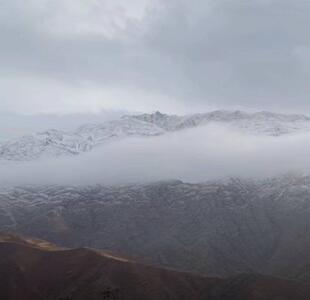  فیلم/ بارش اولین برف پاییزی در روستاهای شهرستان طالقان