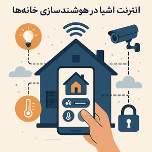  نقش اینترنت اشیا (IoT) در هوشمندسازی خانه‌ها