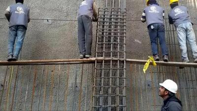  سقوط مرگبار در همدان / کارگر آرماتوربند جان باخت