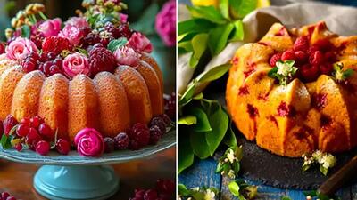  بهترین روش‌ های دیزاین کیک وانیلی خانگی؛ 15 نمونه بی‌ نظیر برای شگفتی مهمان‌ هایت