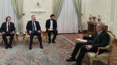  دیدار وزیر خارجه ترکیه با رئیس جمهور ایران