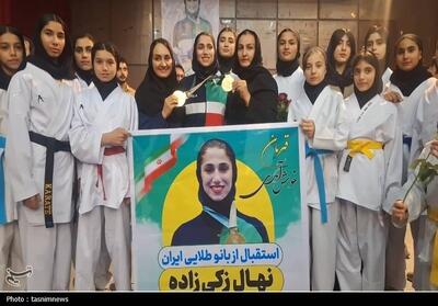  قهرمان ناشنوای المپیک توکیو با دو طلا به زادگاهش بازگشت تصاویر - تسنیم