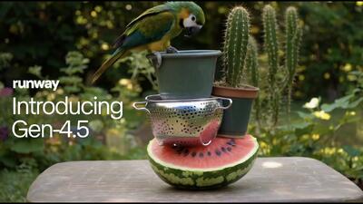  Runway از مدل هوش مصنوعی Gen-4.5 با دقتی بی‌سابقه پرده‌برداری کرد