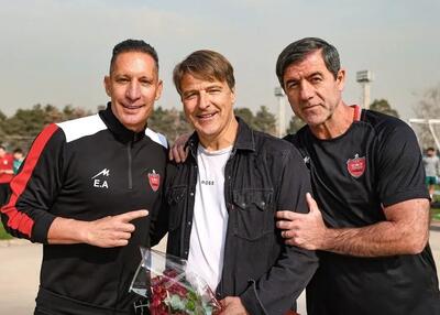  دسته‌گل سرخ برای بدرقه مربی آلمانی پرسپولیس