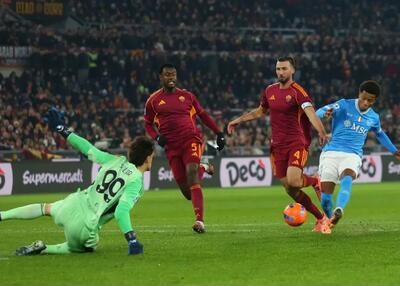  شادی گل غیرعادی ستاره ناپولی در الیمپیکو