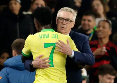  آنچلوتی علیه وینیسیوس: شاید دعوتش نکنم!