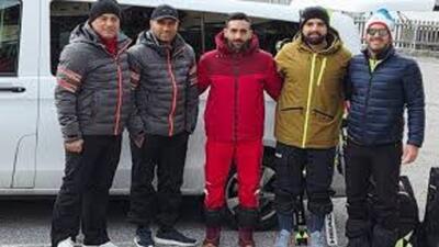 تیم ملی اسکی آلپاین راهی ایتالیا شد