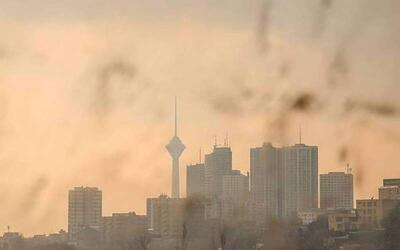  وضعیت هوای تهران دوباره قرمز شد