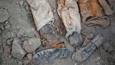  کشف پیکر شهید با پوتین‌هایش در شرق دجله