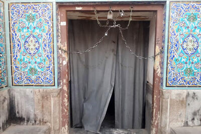  درِ تاریخی مسجد جامع خوزان سرقت شد؛ ورود میراث فرهنگی به موضوع