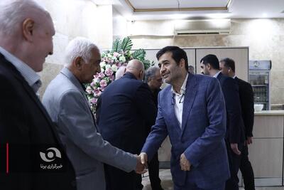 حضور وزیر ورزش و جوانان در مراسم ترحیم رییس اسبق فدراسیون بسکتبال