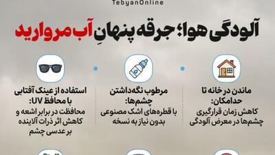  آلودگی هوا، جرقه پنهان آب‌مروارید