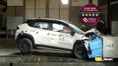  سوزوکی فرانکس جدید ۵ ستاره ایمنی از ASEAN NCAP گرفت