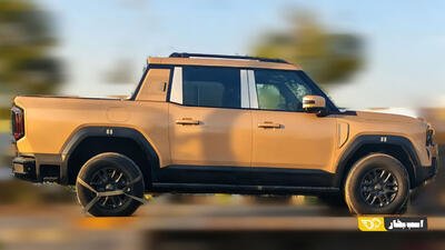  پیکاپ جتور F700؛ انتشار تصاویر دومین پیکاپ خانواده چری پس از هیملا