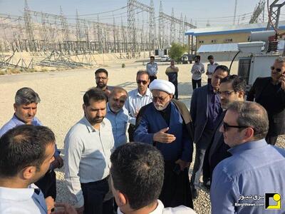  برق‌دار شدن پست ۱۳۲/۲۰ کیلوولت بنک شهرستان کنگان
