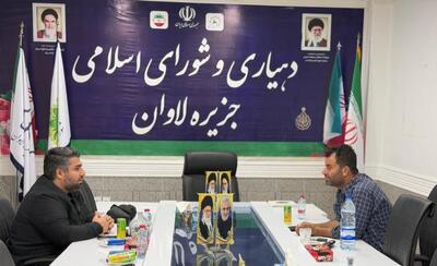  دیدار امیر مصدق با علی احمدی؛ گامی مؤثر در مسیر میزبانی مسابقات ملی و توسعه گردشگری دریایی در جزیره لاوان