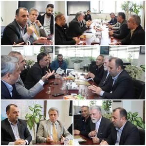  برگزاری نشست مشترک مدیرکل راه‌آهن شمال۲ با مدیرعامل منطقه آزاد انزلی