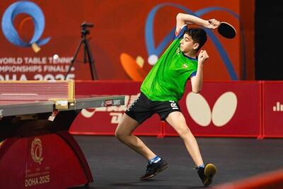  پایان نگرانی‌ها درباره پدیده تنیس روی میز ایران؛ بنیامین فرجی بزودی به میادین برمی‌گردد