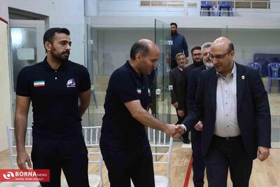  بازدید حمایتی دبیر کل کمیته ملی المپیک از اردوی ملی‌پوشان اسکواش + فیلم