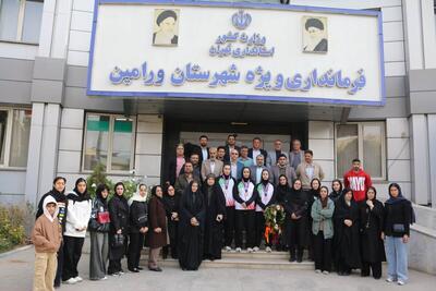  تجلیل از ورزشکاران قهرمان در ورامین