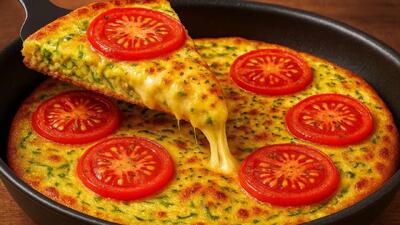  طرز تهیه کوکوی ترکیبی کدوسبز وسیب زمینی!