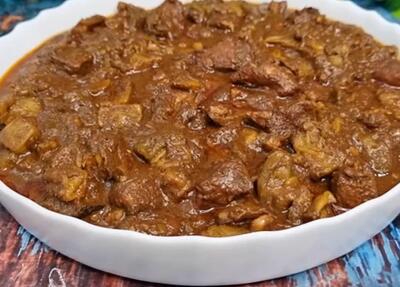  «غذای خانگی بسیار خوشمزه با ترکیب مرغ و بادمجان؛ غذای ساده و لذیذ»